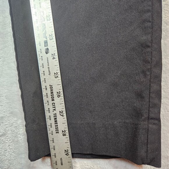 JM Collection Womens Black Stretch Slim Pants Size 1X With Gold Stud Details - Picture 4 of 12